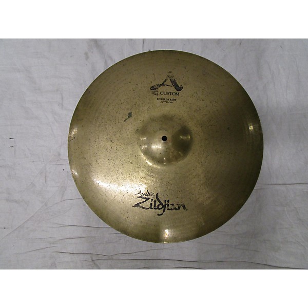 Used Zildjian 20in A Custom Medium Ride Cymbal Guitar Center