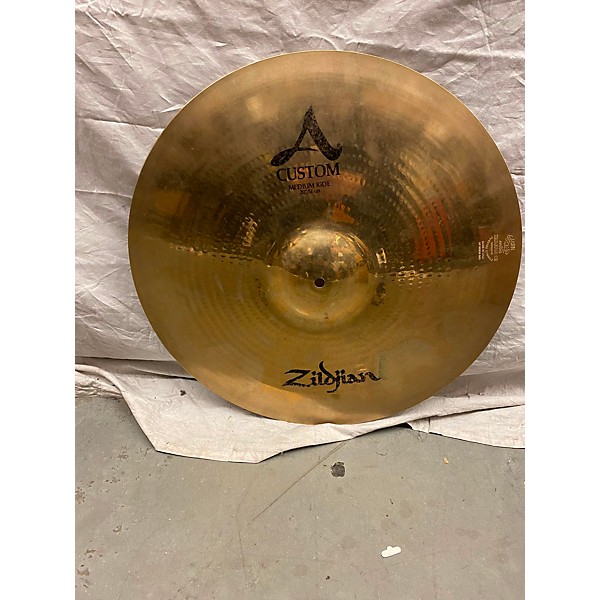 Used Zildjian 20in A Custom Medium Ride Cymbal Guitar Center