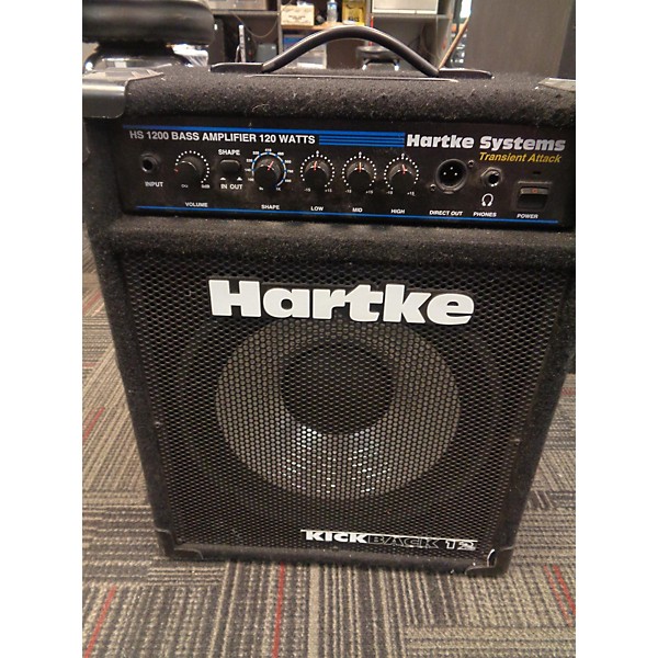 Used Hartke Kickback Bass Combo Guitar Center