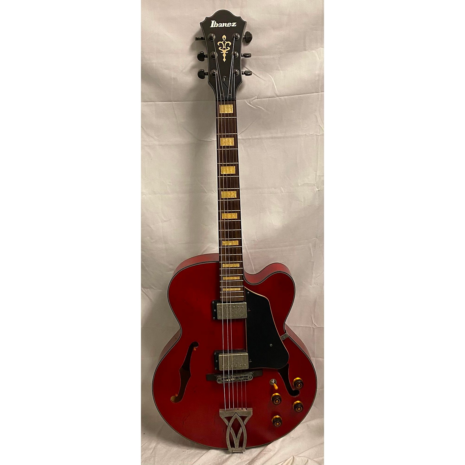 Used Ibanez AFV10a Hollow Body Electric Guitar Red Relic Ed Guitar Center