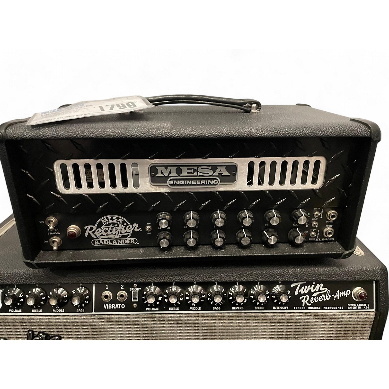 Used Mesa Boogie Rectifier Badlander Tube Guitar Head Guitar Center