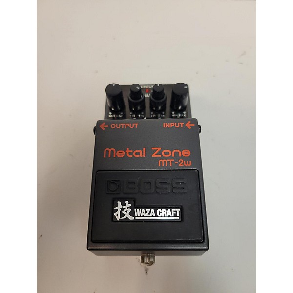 Used Boss Mt W Metal Zone Waza Craft Effect Pedal Guitar Center