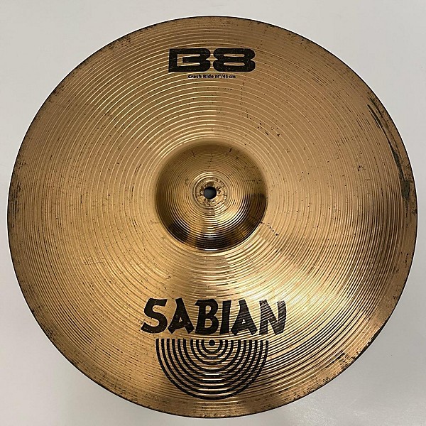 Used Sabian In B Crash Ride Cymbal Guitar Center