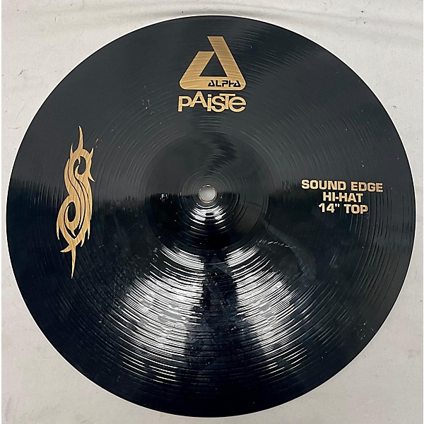 Used Paiste In Joey Jordison Signature Series Alpha Sound Edge Hi Hat