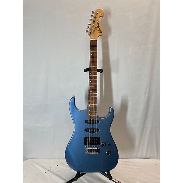 Used Washburn X Series Hss Solid Body Electric Guitar Blue Guitar Center