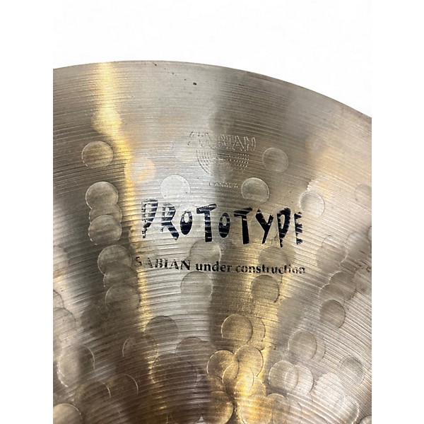 Used SABIAN Used SABIAN 16in AAX Vault Tour Prototype Crash Cymbal 36