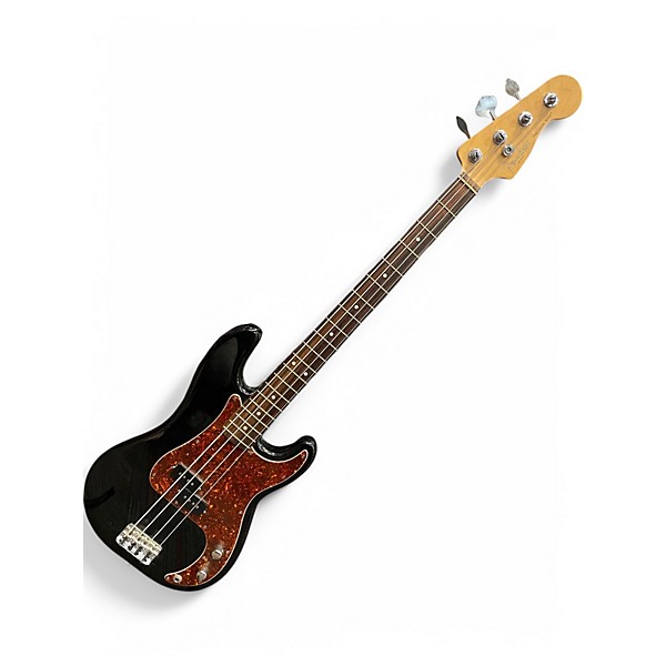 Used Fender Used Fender American Standard Precision Bass Black Electric