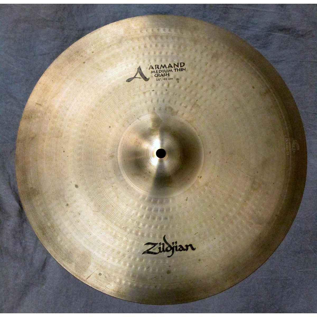 Used Zildjian 16in Armand Series Medium Thin Crash Cymbal Guitar Center