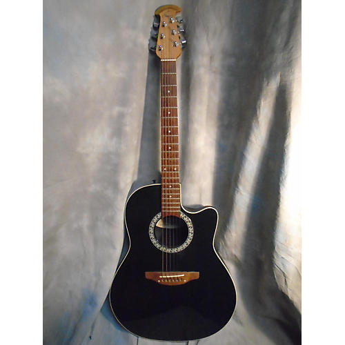Used Ovation 1861 Standard Balladeer Acoustic Electric Guitar Guitar