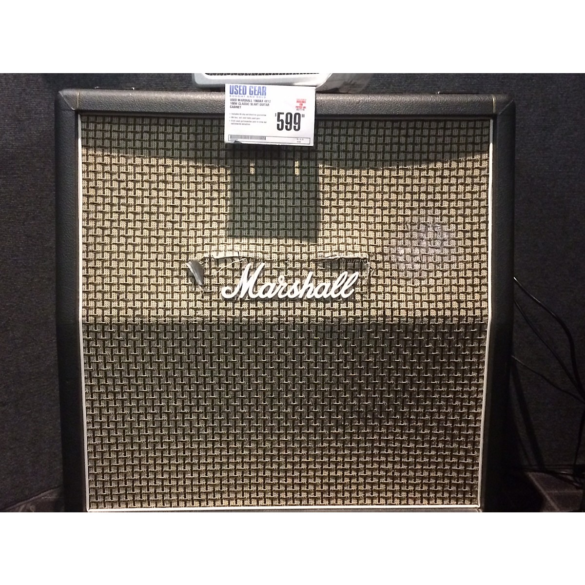 Used Marshall 1960AX 4x12 100W Classic Slant Guitar Cabinet Guitar Center