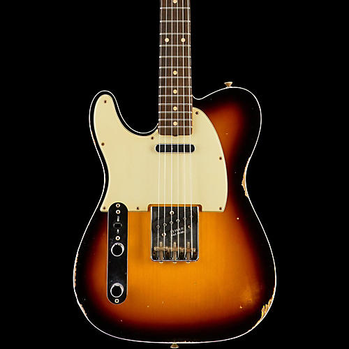 Fender Custom Shop 1962 Relic Telecaster Rosewood Fingerboard Left
