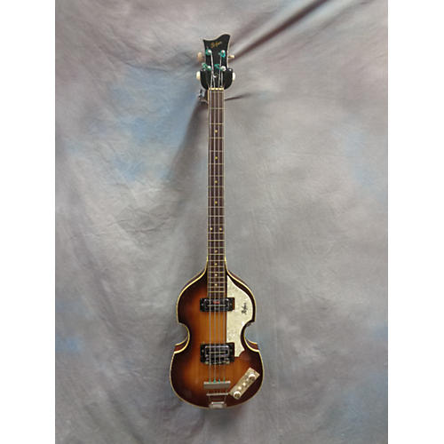 Vintage Hofner 1970s 500/1 Violin Electric Bass Guitar Sunburst ...