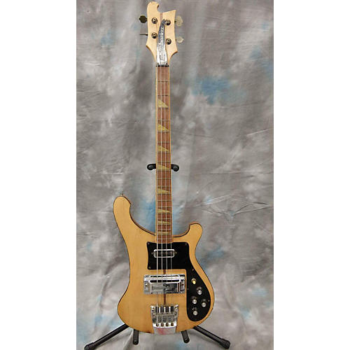 Vintage Rickenbacker 1980 4001 Electric Bass Guitar Natural Guitar Center