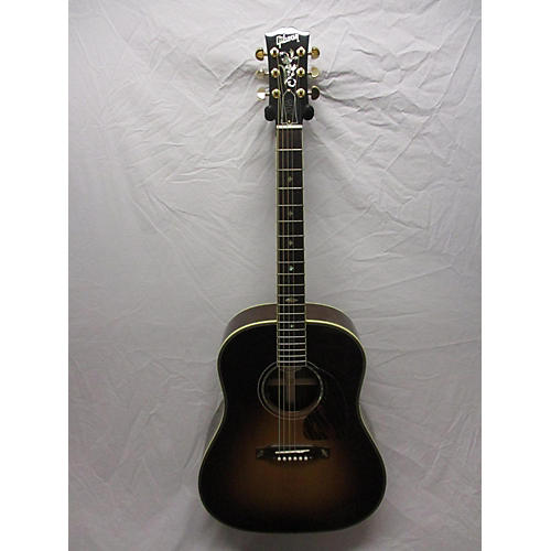Used Gibson 2016 J45 Custom Acoustic Guitar Tobacco Burst Guitar Center