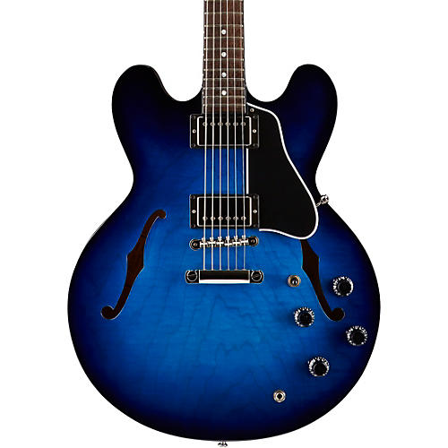 Gibson 2018 ES335 Dot SemiHollow Electric Guitar Blue Burst 5ply