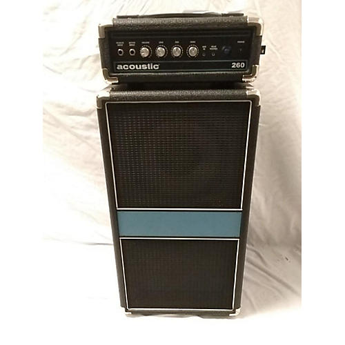 Used Acoustic 260 100W Mini Bass Stack Guitar Center