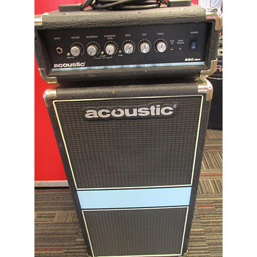 Used Acoustic 260MKII MINI BASS HALF STACK Bass Combo Amp Guitar Center