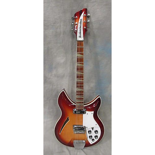 Used Rickenbacker 381V69 Fireglo Hollow Body Electric Guitar Fireglo