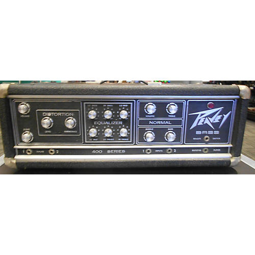 Used Peavey 400 Series 210w Bass Amp Head Guitar Center