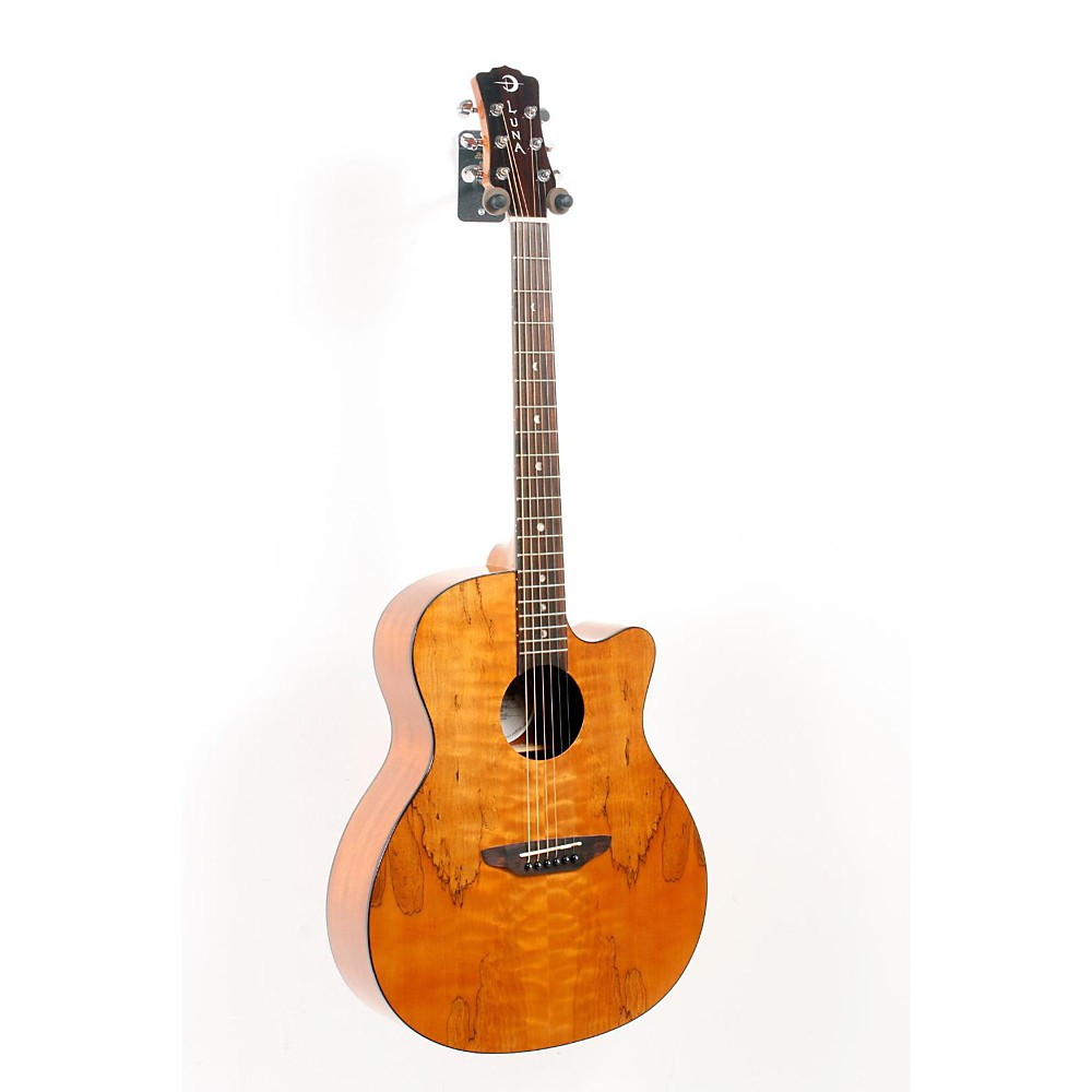 UPC 888365360874 product image for Luna Guitars Gypsy Spalt Grand Auditorium Acoustic Guitar Regular 888365360874 | upcitemdb.com