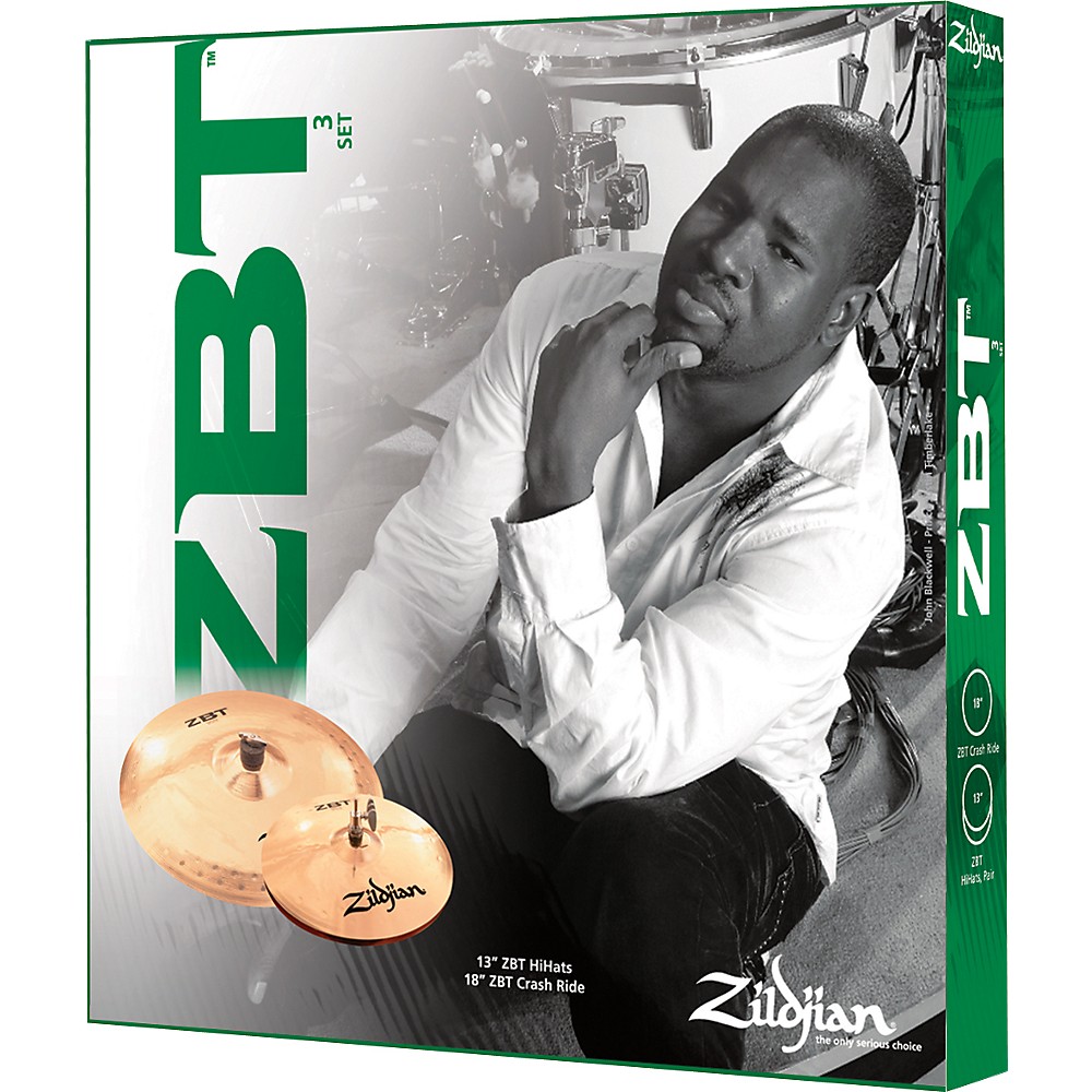 UPC 642388190609 product image for Zildjian Zbt 3-Piece Starter Cymbal Set | upcitemdb.com