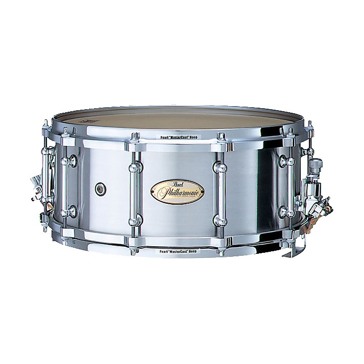 Pearl Philharmonic Cast Aluminum Concert Snare Drum X In Guitar