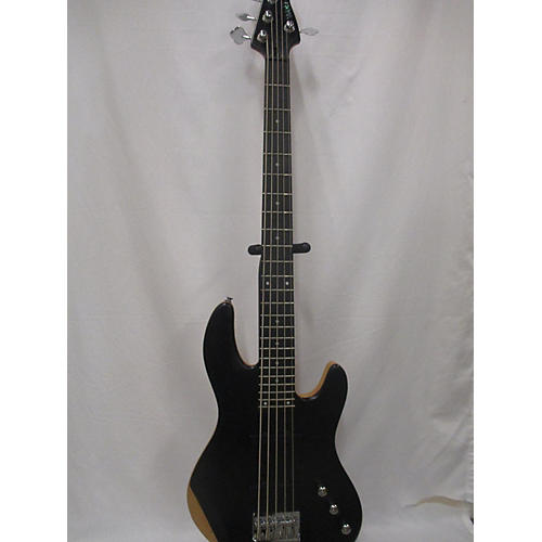 Used Wolf 5String Jazz Bubinga W/ Aguilar OBP3 Electric Bass Guitar