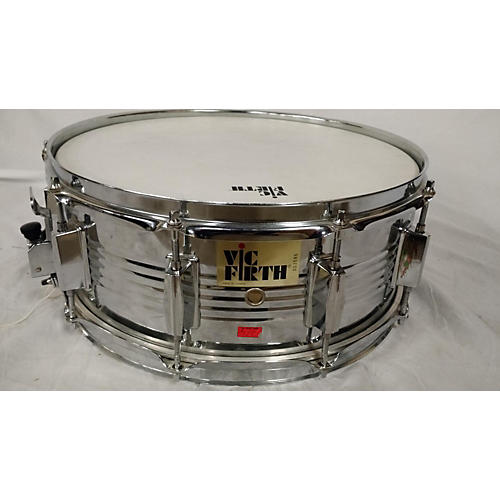 Used Vic Firth 5.5X14 Student Snare Drum Chrome 10 Guitar Center