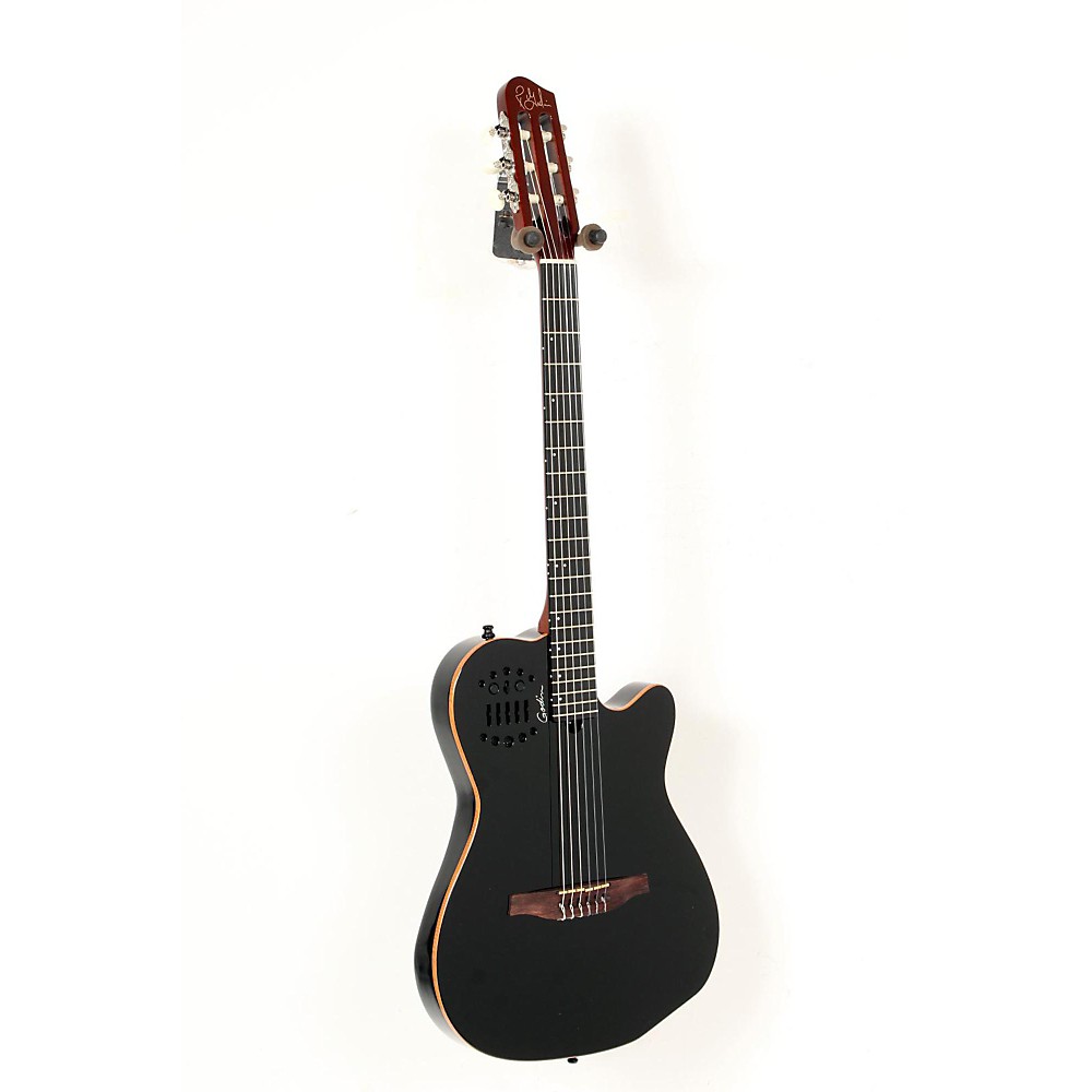 UPC 888365284972 product image for Godin Acs-Sa Slim Nylon String Cedar Top Acoustic-Electric Guitar Black Pearl 88 | upcitemdb.com