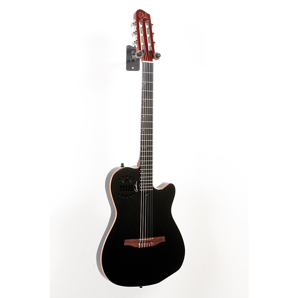 UPC 888365284620 product image for Godin Acs-Sa Slim Nylon String Cedar Top Acoustic-Electric Guitar Black Pearl 88 | upcitemdb.com