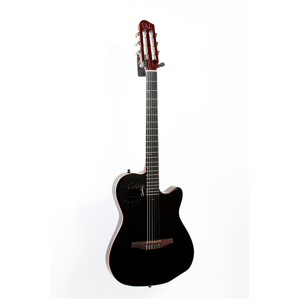 UPC 888365492407 product image for Godin Acs-Sa Slim Nylon String Cedar Top Acoustic-Electric Guitar Black Pearl 88 | upcitemdb.com