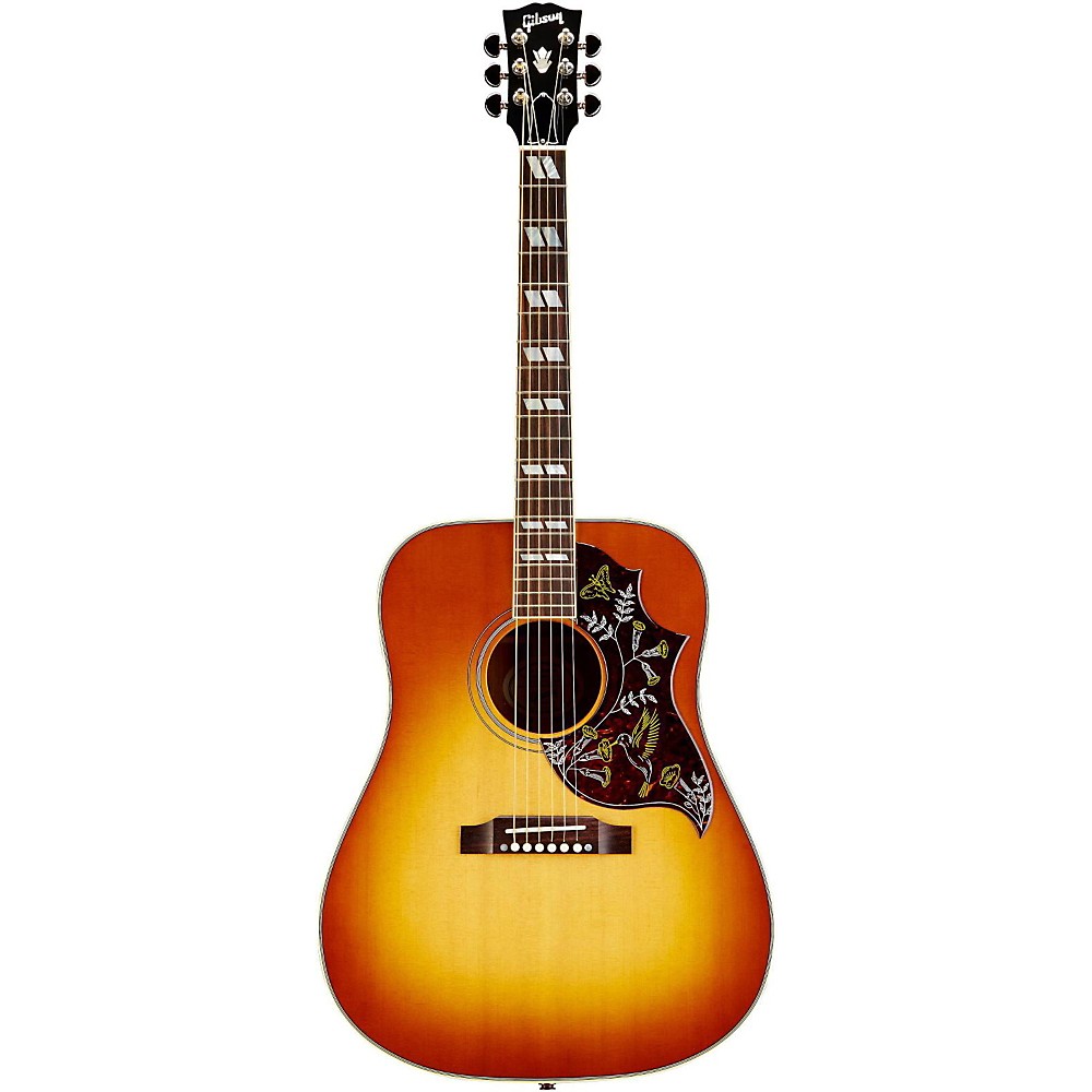 UPC 711106100241 product image for Gibson Hummingbird Acoustic-Electric Guitar Heritage Cherry Sunburst Nickel | upcitemdb.com