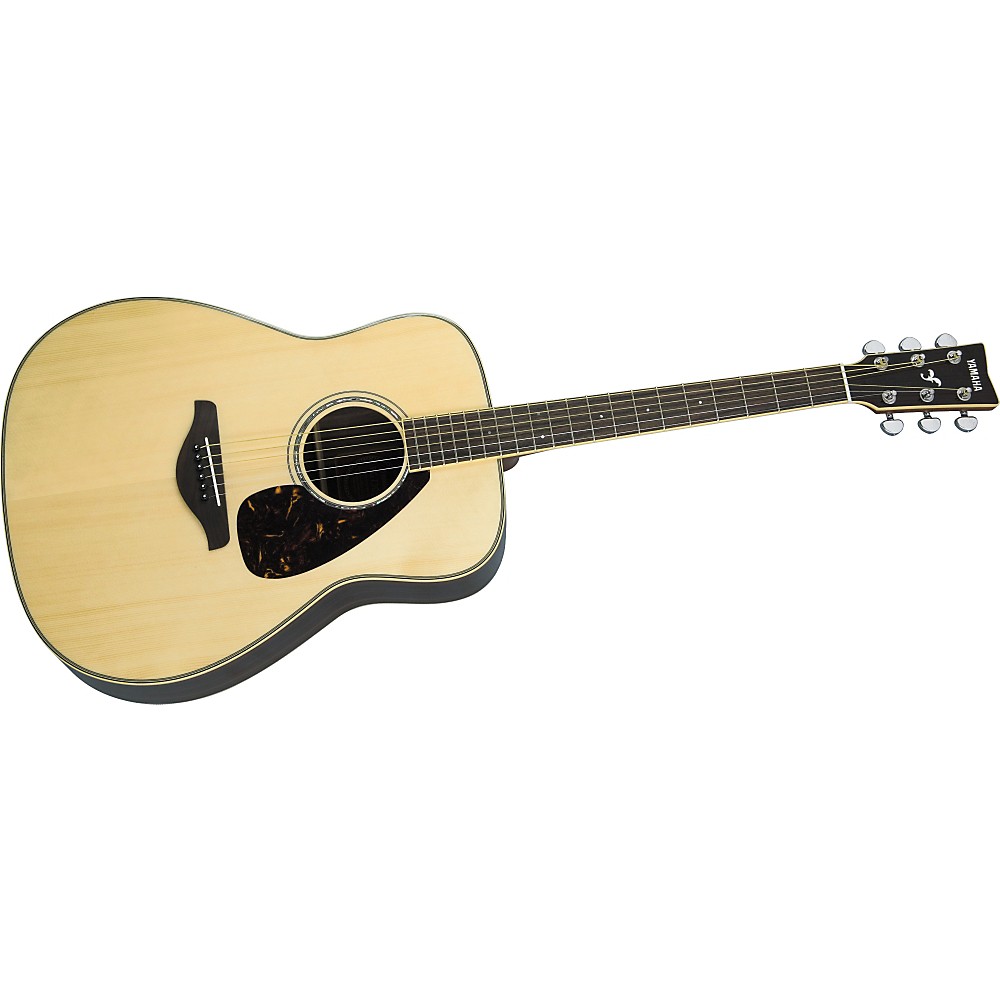 Yamaha FG730S Solid Top Acoustic Guitar Natural