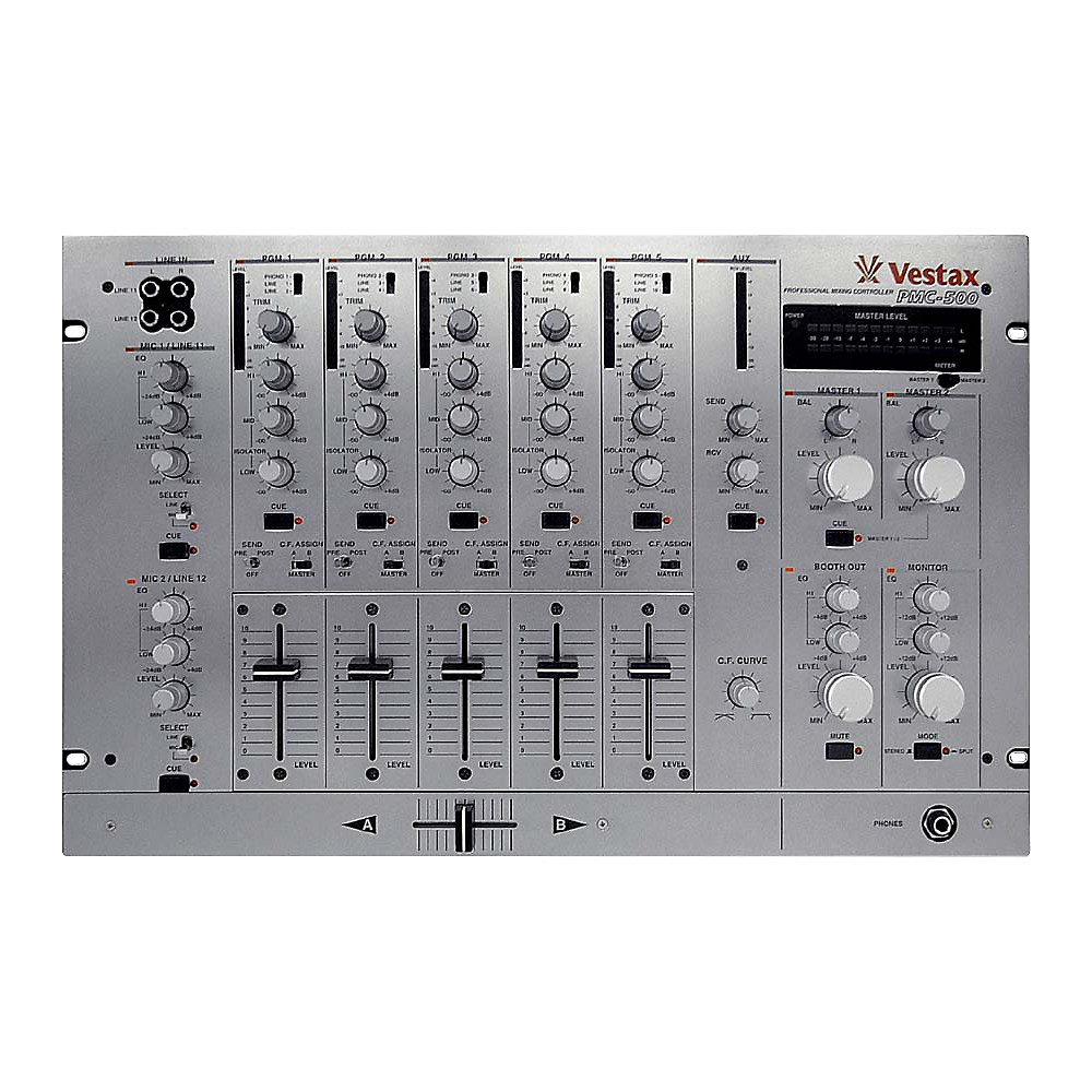 EAN 4516184210143 product image for Vestax Pmc-500 Dj Mixer | upcitemdb.com