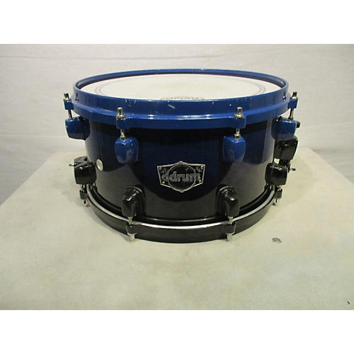 Used Ddrum 7X13 Dominion Duo Fade Snare Drum Blue Black Fade 16