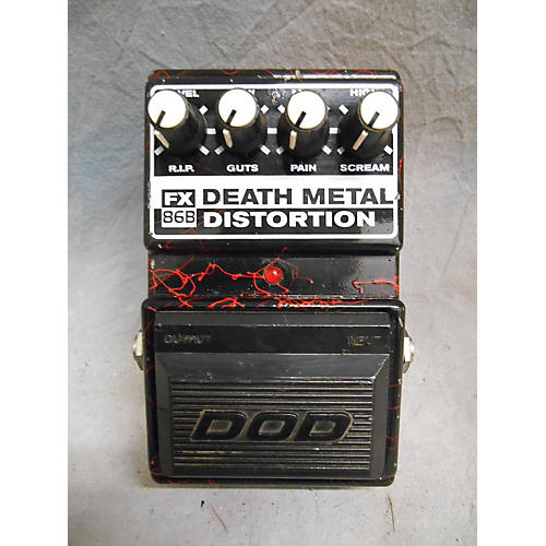 Used DOD 86B DEATH METAL DISTORTION Effect Pedal Guitar Center