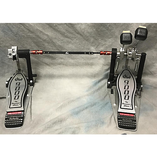 Used DW 9000 Series Double Double Bass Drum Pedal Guitar Center