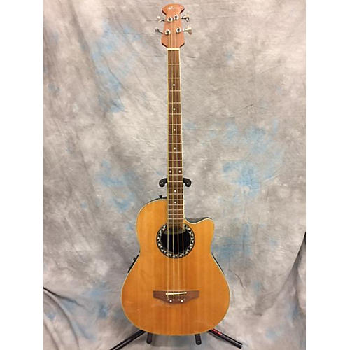 Used Applause AE1404 Acoustic Bass Guitar Natural Guitar Center
