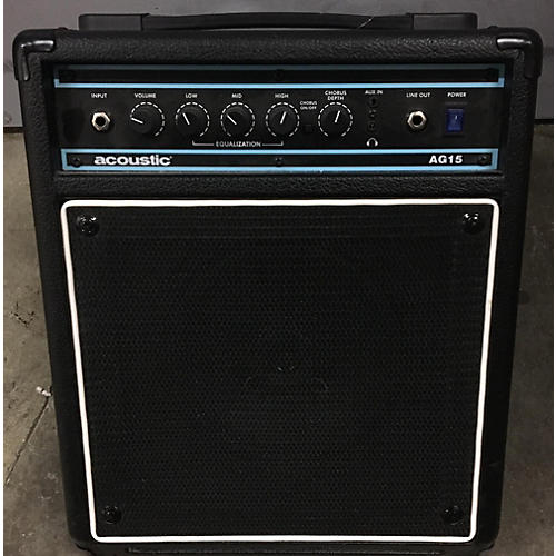 Used Acoustic AG15 15W 1X8 Acoustic Guitar Combo Amp Guitar Center