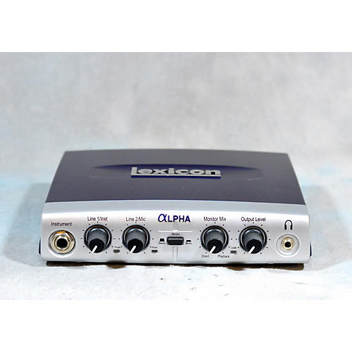 Used Lexicon ALPHA Audio Interface Guitar Center