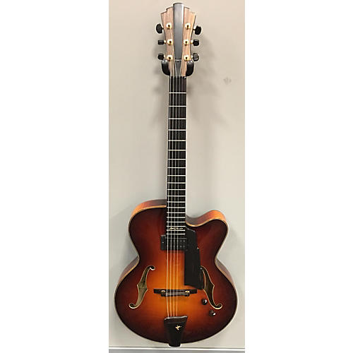 Used Eastman AR880CE Hollow Body Electric Guitar Sunburst Guitar Center