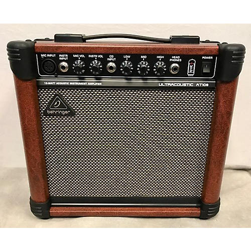 Used Behringer AT108 1X8 15W Ultracoustic Acoustic Guitar Combo Amp