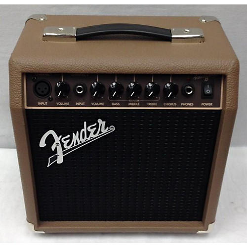 Used Fender Acoustasonic 15 Acoustic Guitar Combo Amp Guitar Center
