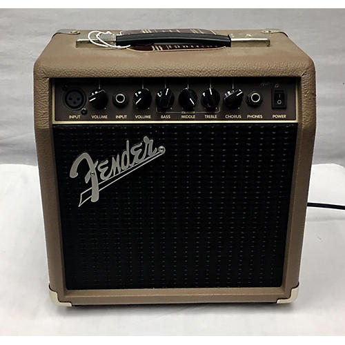 Used Fender Acoustasonic 15 Acoustic Guitar Combo Amp Guitar Center