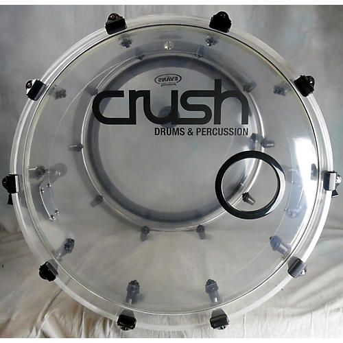 Used Crush Drums & Percussion Acrylic Series Drum Kit Clear Guitar Center