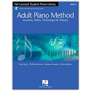 Hal Leonard Adult Piano Method Book 1 With Online Audio | Guitar Center