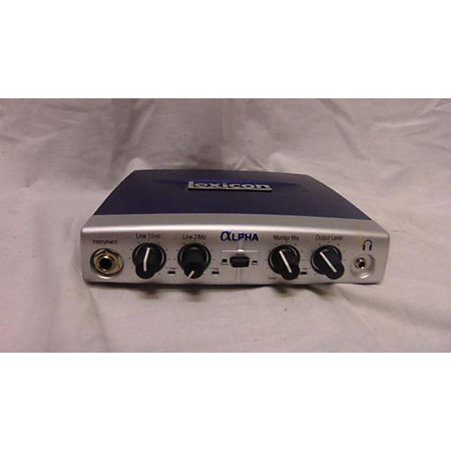 Used Lexicon Alpha Audio Interface Guitar Center