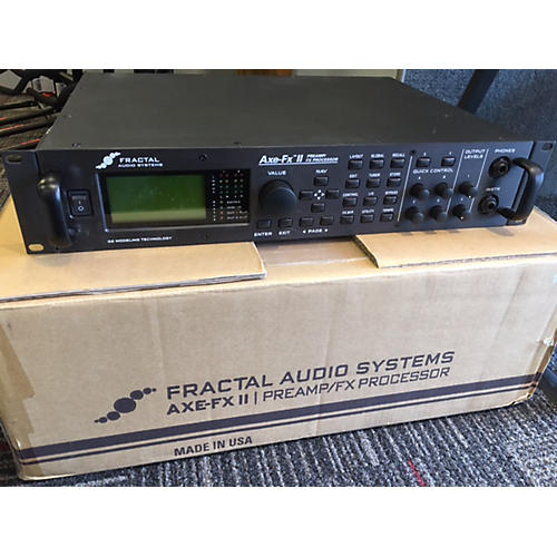 Used Fractal Audio Axefx II Effect Processor Guitar Center