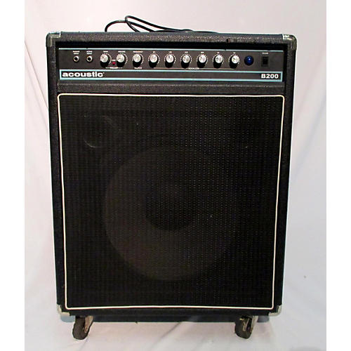 Used Acoustic B200 200W 1x15 Bass Combo Amp Guitar Center