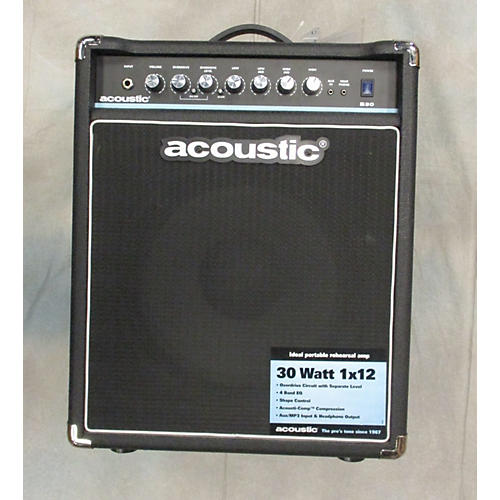 Used Acoustic B30 30W 1x12 Bass Combo Amp Guitar Center